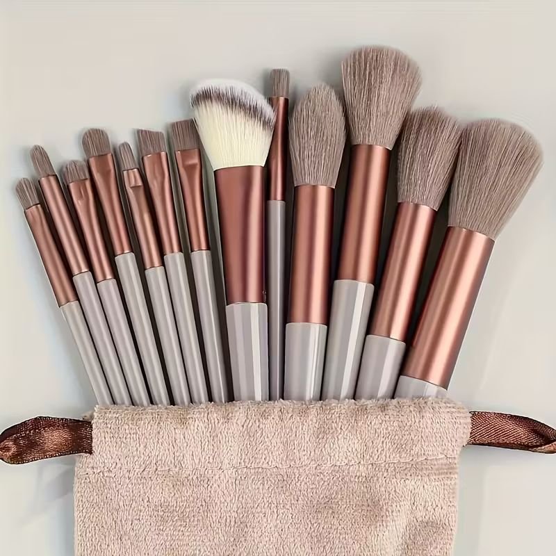 13 Makeup Brush Bag Set  best price in Sri Lanka