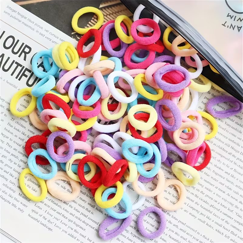 100 Colorful Hair Ties best price in Sri Lanka