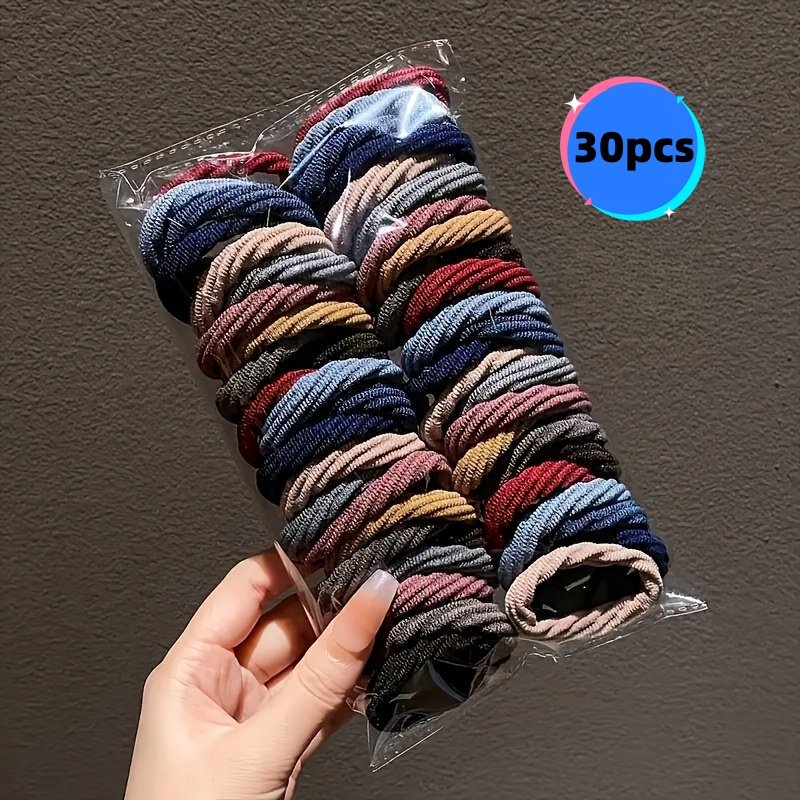 30pcs Seamless Elastic Women's Hair Bands best price in Sri Lanka